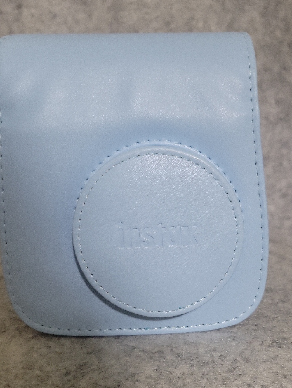 Instax Light Blue Protective Camera Pouch